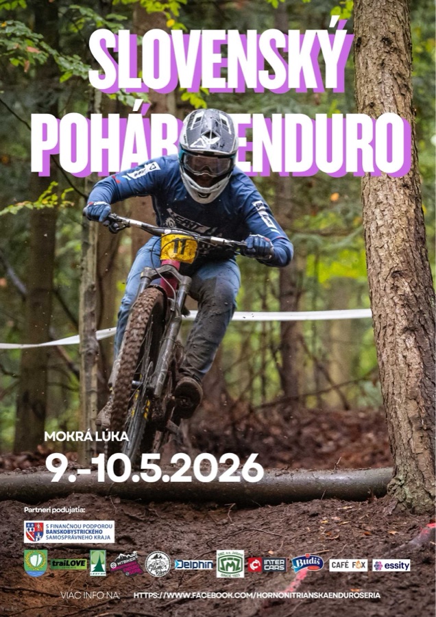 Plagát – Slovenský pohár v endure, Mokrá Lúka 2026